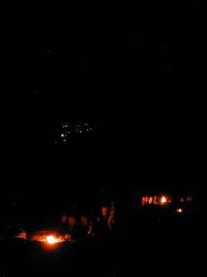  ~Aluie Lycian-Trekking-Pics Chimera-Flames,-City-Lights,-And-Stars